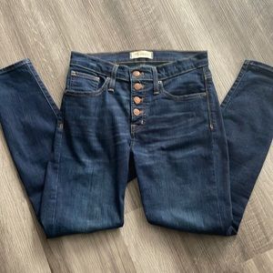 MADEWELL High Rise Skinny Jeans